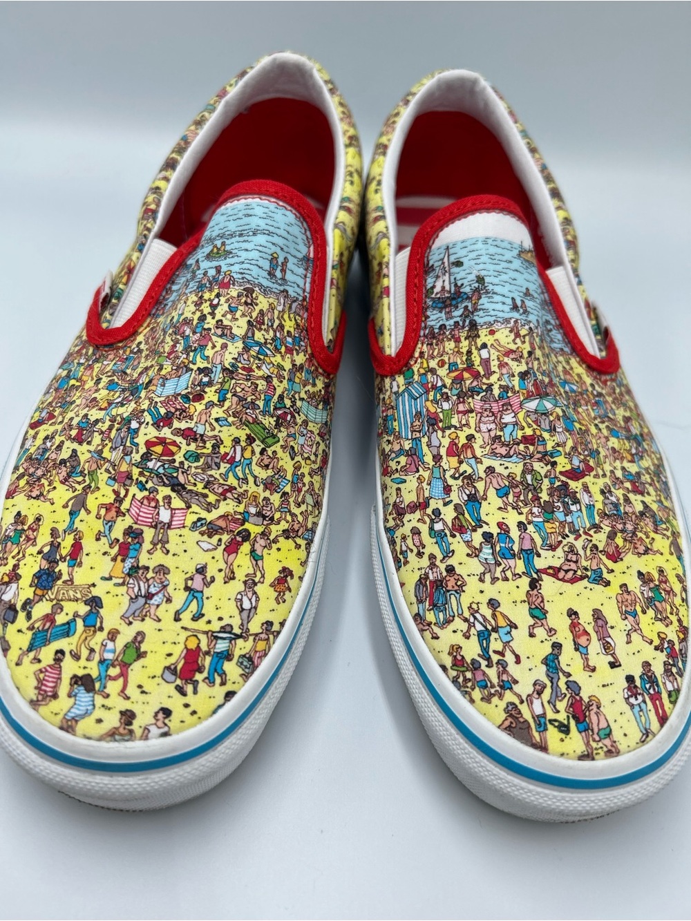 Vans Men’s Women’s Where’s Waldo Sneakers Men’s 8.5 Women’s 10 - Picture 5 of 5